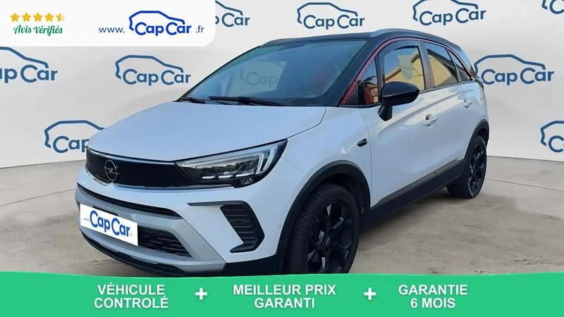 Blanc Occasion 2021 Opel Crossland GS Line SUV | 12 490 € (Bon prix) - Image 1/4