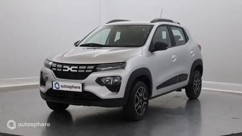 Gris Utilisé 2024 Dacia Spring Essentiel Citadine | 12 499 € (Prix assez cher) - Image 1/4