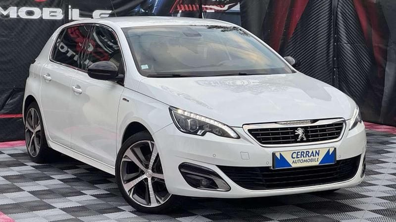 Occasion Peugeot 308 GT-line 132 ch (97 kW) 2016 Blanc Berline