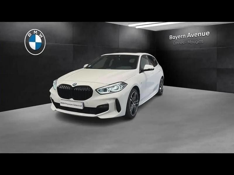 Blanc Utilisé 2021 BMW 118 M Sport Citadine | 22 900 € (Bon prix) - Image 1/4