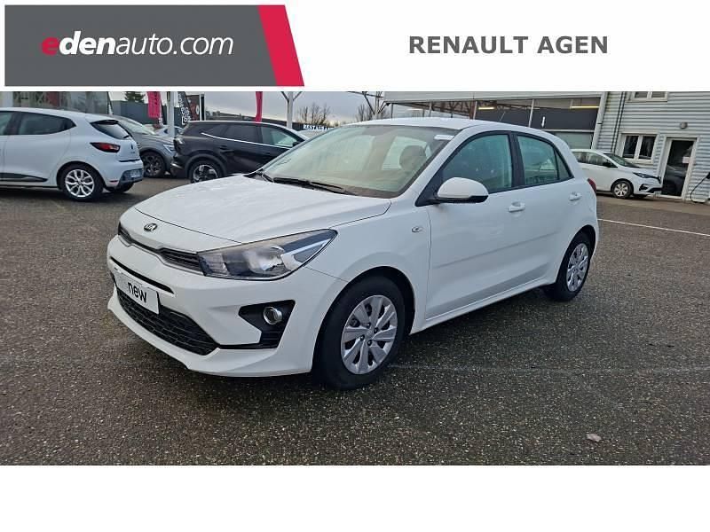 Blanc Occasion 2021 Kia Rio Active Citadine | 12 989 € (Bon prix) - Image 1/4