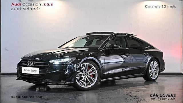 Occasion Audi A7 Sportback S-Line 265 ch (194 kW) 2021 Noir mythic métallisé Citadine