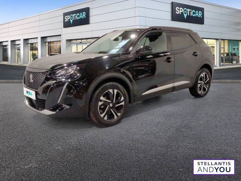 Noir Utilisé 2021 Peugeot 2008 Allure SUV | 14 990 € (Prix juste) - Image 1/3