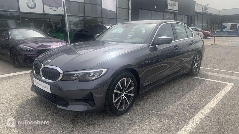 Gris Utilisé 2021 BMW 318 Berline | 26 999 € (Prix juste) - Image 1/4