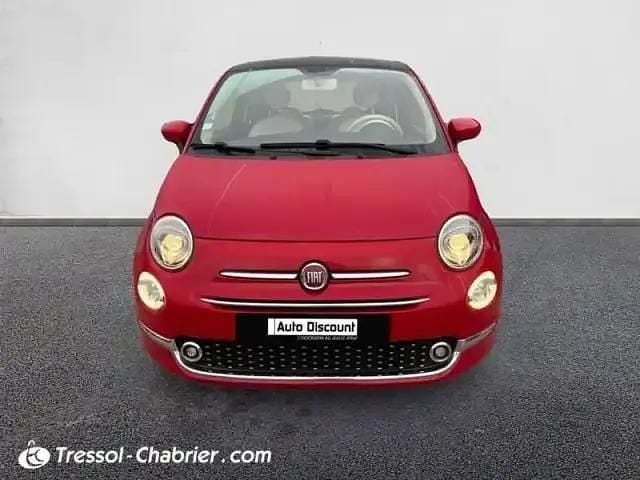 Occasion Fiat 500 Lounge 69 ch (50 kW) 2018 Khz rouge ral 3 Citadine