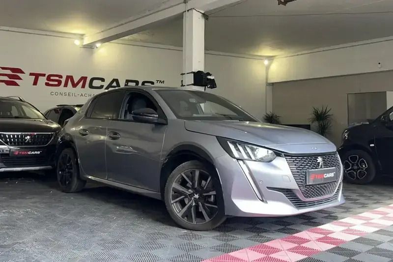 Gris Utilisé 2023 Peugeot 208 GT Citadine | 14 990 € (Bon prix) - Image 1/4