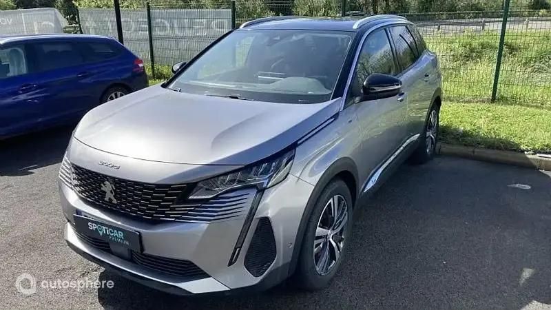 Gris artense (m) Utilisé 2021 Peugeot 3008 Allure SUV | 27 399 € (Prix juste) - Image 1/4