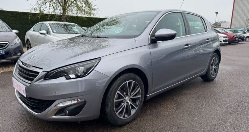 Gris Utilisé 2015 Peugeot 308 Allure Berline | 8 990 € (Prix juste) - Image 1/4