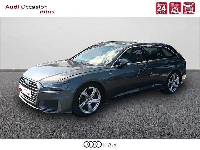 Gris daytona nacré Occasion 2023 Audi A6 S-Line Break | 38 990 € (Super prix) - Image 1/4
