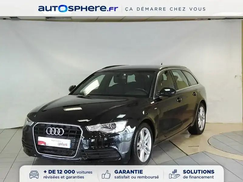 Noir Utilisé 2013 Audi A6 S-Line Break | 22 990 € (Prix cher) - Image 1/4