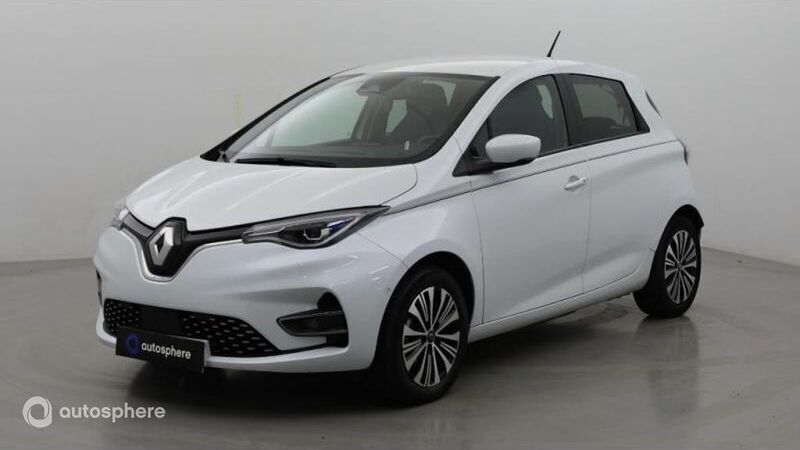 Blanc Utilisé 2021 Renault Zoe Exception Citadine | 16 499 € (Bon prix) - Image 1/4