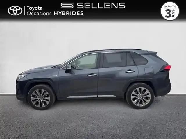 Occasion Toyota RAV4 Hybrid Lounge 218 ch (160 kW) 2021 Gris atlas métallisé SUV