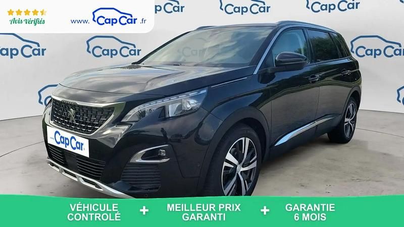 Noir Utilisé 2017 Peugeot 5008 Allure Monospace | 19 090 € (Prix juste) - Image 1/4