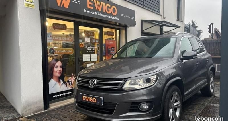 Gris Occasion 2014 VW Tiguan R-line SUV | 13 990 € (Bon prix) - Image 1/4
