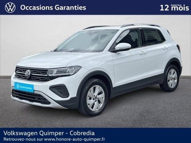 Blanc Utilisé 2024 VW T-Cross Life SUV | 22 480 € (Prix juste) - Image 1/4