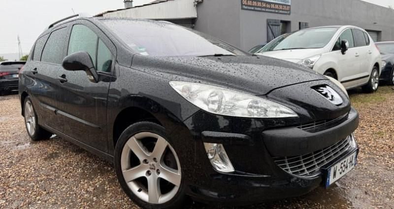 Noir Utilisé 2009 Peugeot 308 Style Break | 4 999 € (Prix juste) - Image 1/4