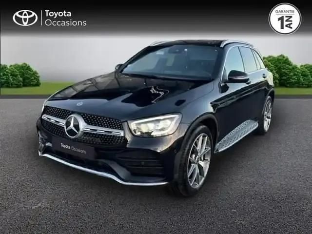 Noir Occasion 2019 Mercedes GLC300e AMG line SUV | 35 990 € - Image 1/4