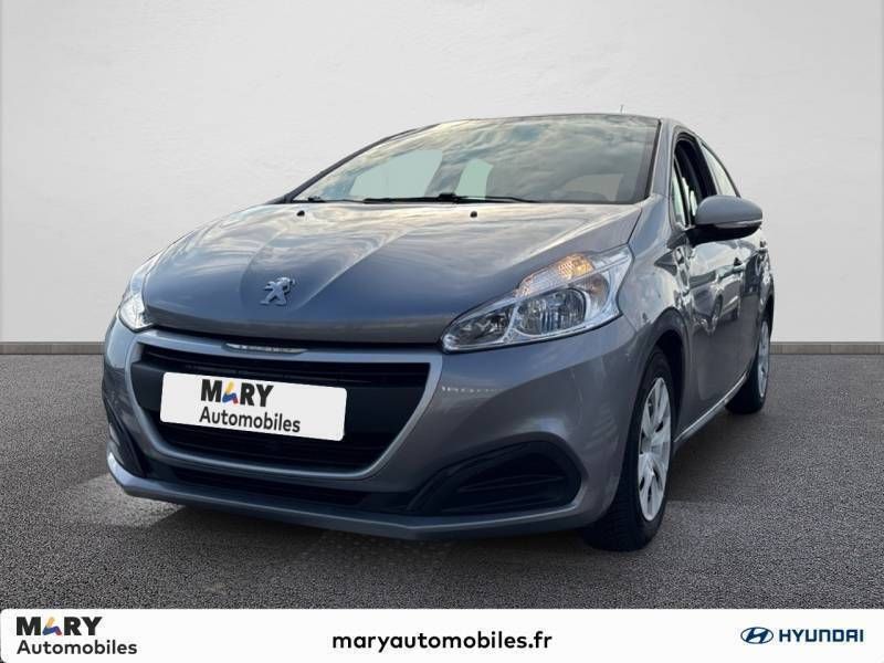 Gris Utilisé 2019 Peugeot 208 Citadine | 8 990 € (Bon prix) - Image 1/3