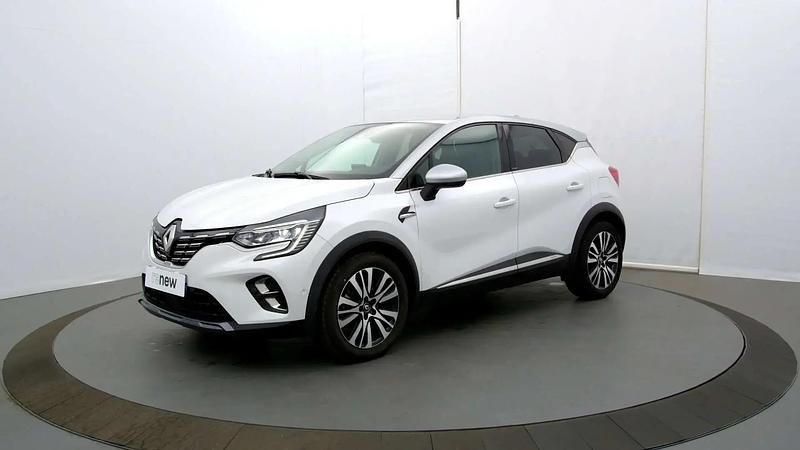 Blanc Utilisé 2021 Renault Captur Initiale Paris SUV | 19 590 € (Prix juste) - Image 1/4