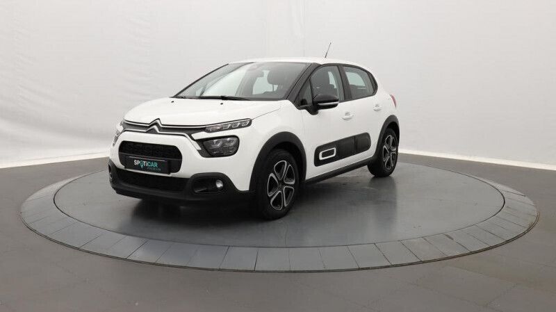Blanc Utilisé 2024 Citroën C3 PureTech Citadine | 13 429 € (Prix juste) - Image 1/4