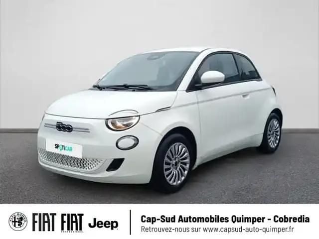 Blanc Utilisé 2023 Fiat 500e Action Citadine | 11 990 € (Super prix) - Image 1/4