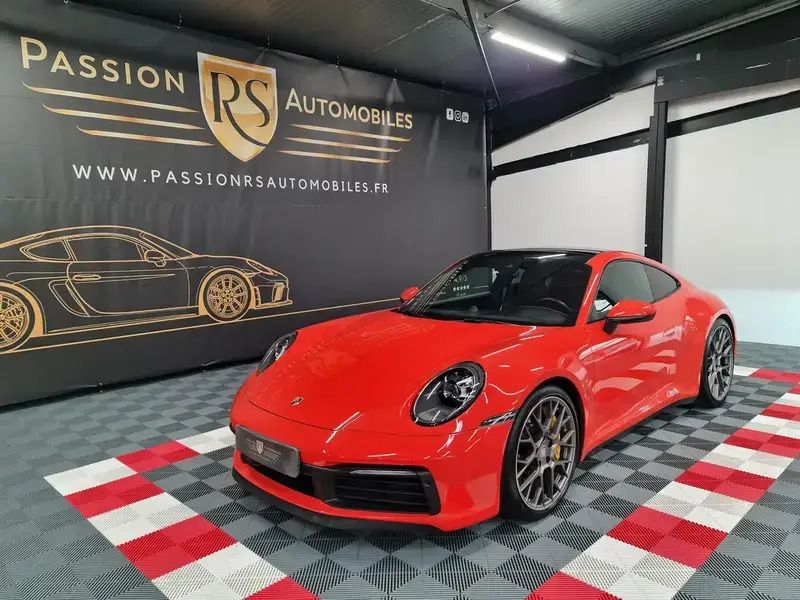 Orange Utilisé 2019 Porsche 911 Carrera S Coupé | 144 990 € (Prix cher) - Image 1/4