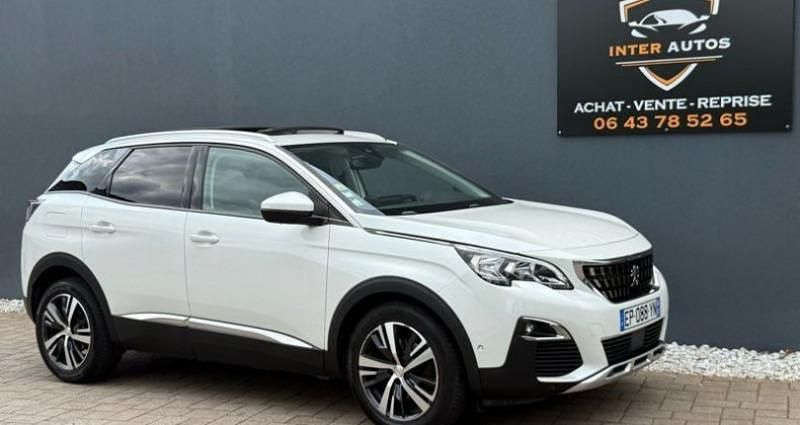 Blanc Utilisé 2017 Peugeot 3008 Monospace | 11 490 € (Prix juste) - Image 1/4