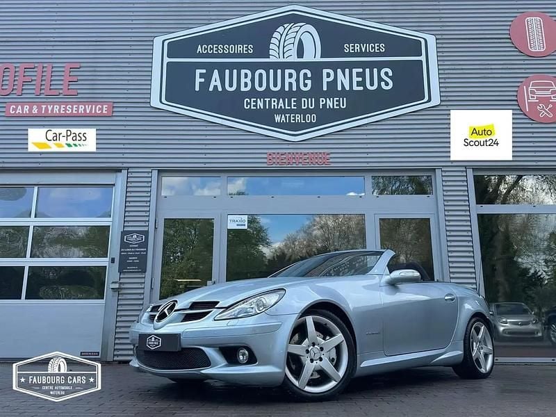 Gris Occasion 2007 Mercedes SLK200 AMG Cabriolet | 14 990 € - Image 1/4