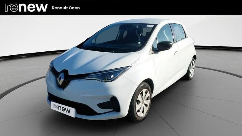 Blanc Utilisé 2021 Renault Zoe Citadine | 13 990 € (Prix assez cher) - Image 1/4