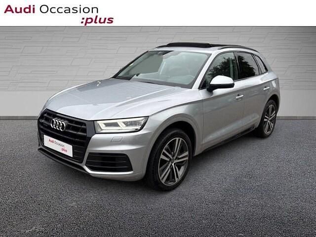 Argent fleuret métallisé Utilisé 2019 Audi Q5 S-Line SUV | 37 490 € (Prix juste) - Image 1/4