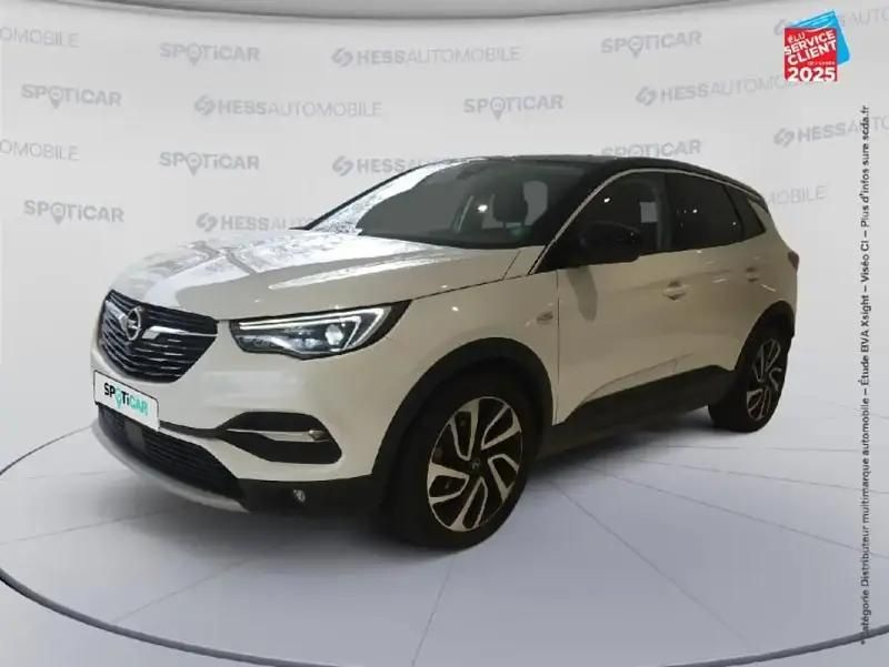 Blanc Utilisé 2019 Opel Grandland X Ultimate SUV | 18 499 € (Prix juste) - Image 1/4
