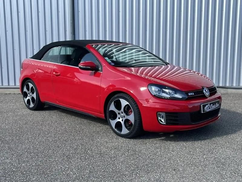 Rouge Utilisé 2012 VW Golf Cabriolet GTI Cabriolet | 18 300 € - Image 1/4