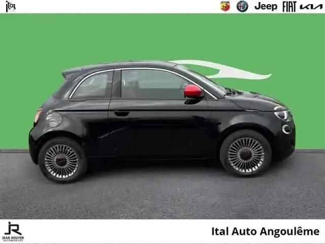 Occasion Fiat 500e Red 2022 Onyx black pastel Berline