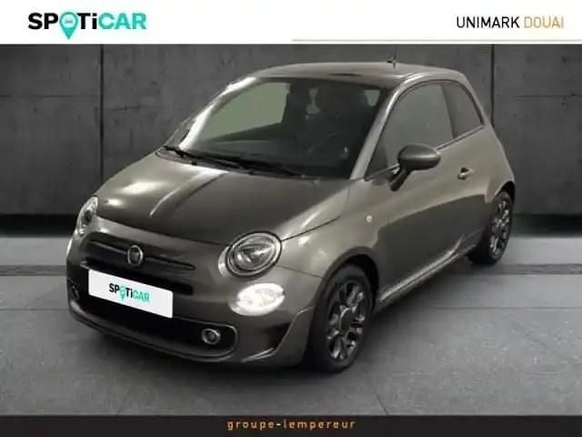 Coloris métal groove metal grey Occasion 2019 Fiat 500 S Berline | 10 491 € (Prix juste) - Image 1/4