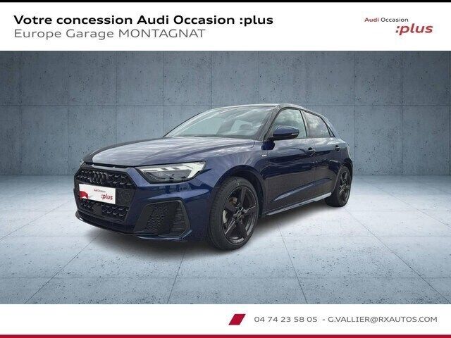 Bleu navarre métallisé Utilisé 2024 Audi A1 Sportback S-Line Citadine | 27 990 € (Prix juste) - Image 1/4