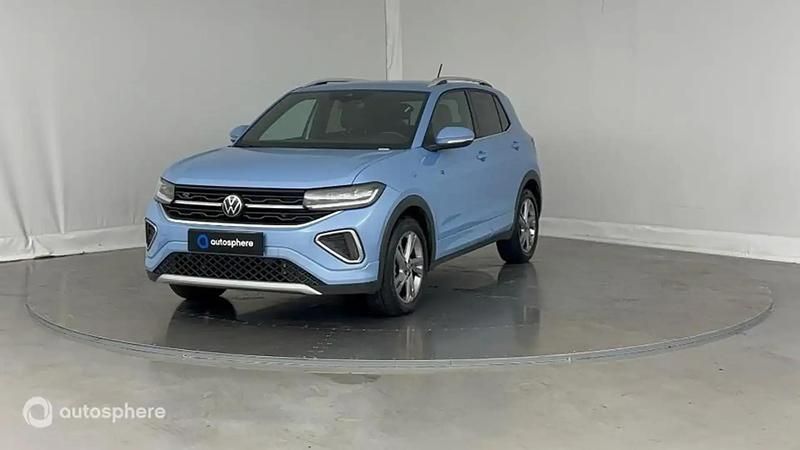 Bleu Utilisé 2024 VW T-Cross R-line SUV | 27 499 € (Prix assez cher) - Image 1/4