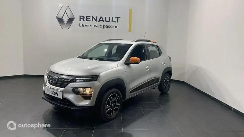 Gris Utilisé 2021 Dacia Spring Comfort Plus Citadine | 8 499 € (Bon prix) - Image 1/4