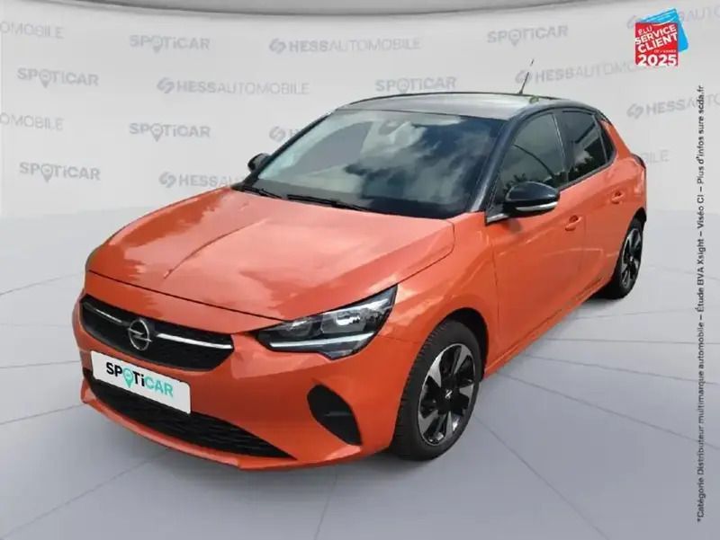 Orange Utilisé 2021 Opel Corsa-e Edition Citadine | 13 499 € (Prix juste) - Image 1/4