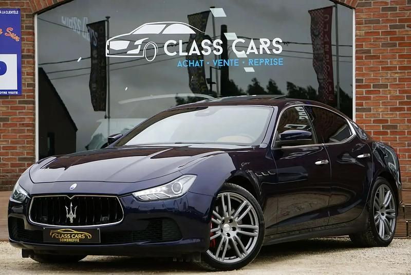 Bleu Utilisé 2016 Maserati Ghibli Coupé | 26 990 € (Bon prix) - Image 1/4