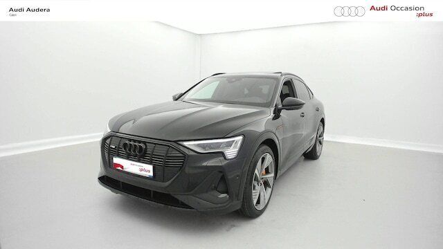 Noir mythe métallisé Utilisé 2022 Audi e-tron Sportback S-Line SUV | 49 990 € - Image 1/4