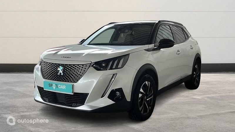 Blanc Utilisé 2021 Peugeot e-2008 GT SUV | 16 990 € (Prix juste) - Image 1/4