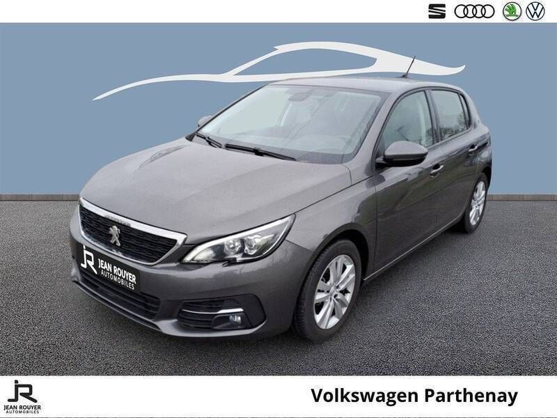 Gris Utilisé 2021 Peugeot 308 S Berline | 13 490 € (Super prix) - Image 1/4