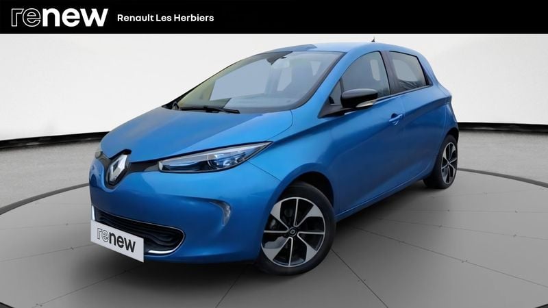Bleu Utilisé 2018 Renault Zoe Intens Citadine | 9 290 € (Prix juste) - Image 1/4