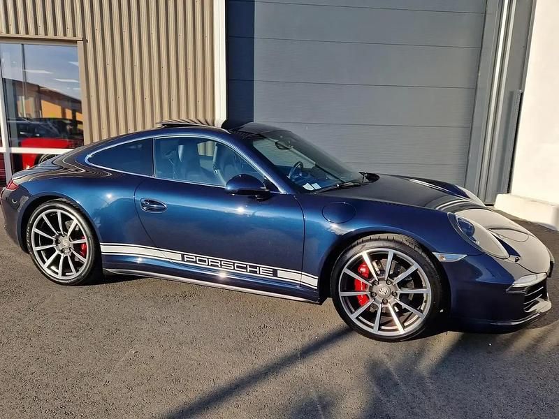 Bleu Occasion 2013 Porsche 911 Carrera 4S Coupé | 88 500 € (Prix juste) - Image 1/4