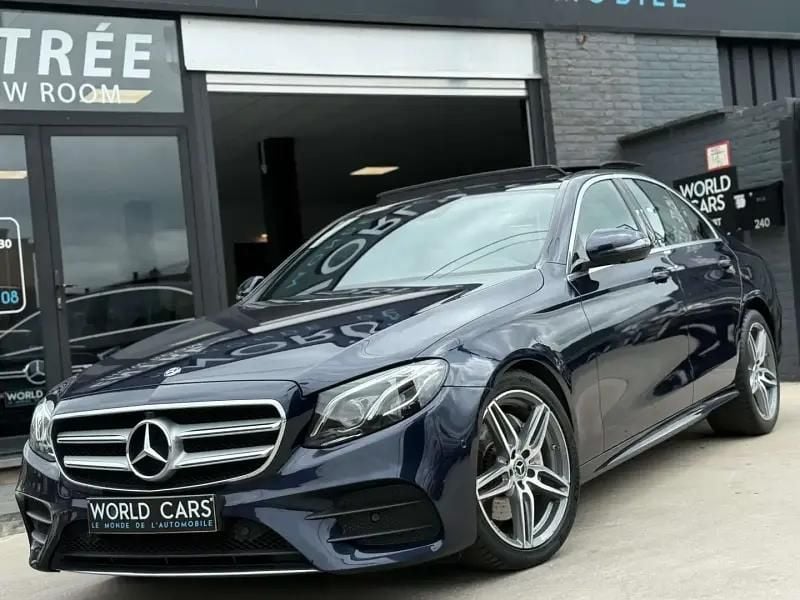 Bleu Utilisé 2019 Mercedes E220 AMG Berline | 33 990 € (Bon prix) - Image 1/4