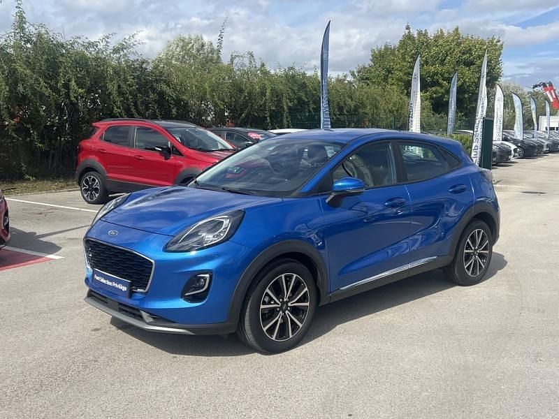 Bleu Utilisé 2023 Ford Puma Titanium Coupé | 20 499 € (Prix juste) - Image 1/4