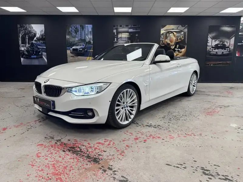 Blanc Utilisé 2015 BMW 435 Luxury Line Cabriolet | 34 900 € - Image 1/4