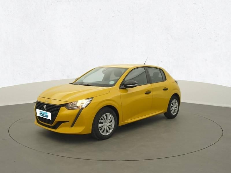 Jaune Occasion 2021 Peugeot 208 S Citadine | 10 990 € (Bon prix) - Image 1/4