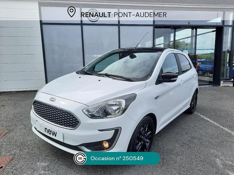 Blanc Utilisé 2019 Ford Ka Plus S Citadine | 10 900 € (Prix juste) - Image 1/4