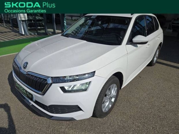 Blanc Utilisé 2022 Skoda Kamiq Ambition SUV | 19 380 € (Prix juste) - Image 1/4